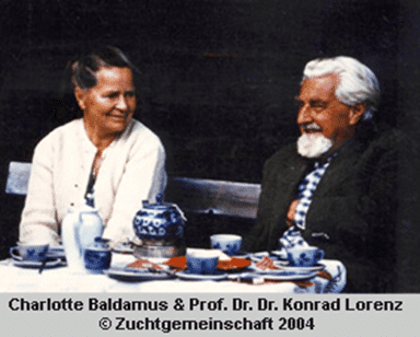 Eurasier History - Charlotte Baldamus & Prof. Dr. Konrad Lorenz
