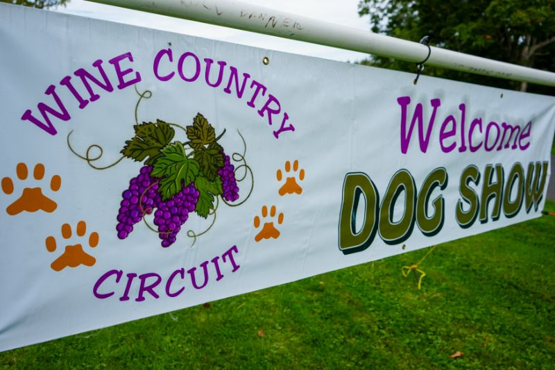 banner of the 36th Annual Wine Country Circuit Dog Show