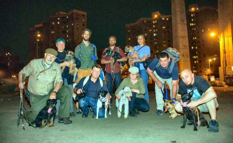 Eight dogs make up the hunt team of R.A.T.S. and they are always a bit different. We’ve had guest hunters from all over the world.