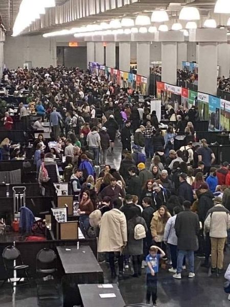 More than 25,000 prospective puppy buyers packed the Javits Center in New York City on January 28th and 29th for the 2023 Meet the Breeds. (photo by Bobbe Mason Lord)