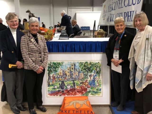 This Google image shows one of the Take the Lead raffles featuring the original commissioned art piece. The original artwork has been donated to Take the Lead for the past three years. Current Take the Lead Board of Directors: Nancy Bosley, Terry Hundt, Peggy Helming and Mary Miller (current Chairman).
